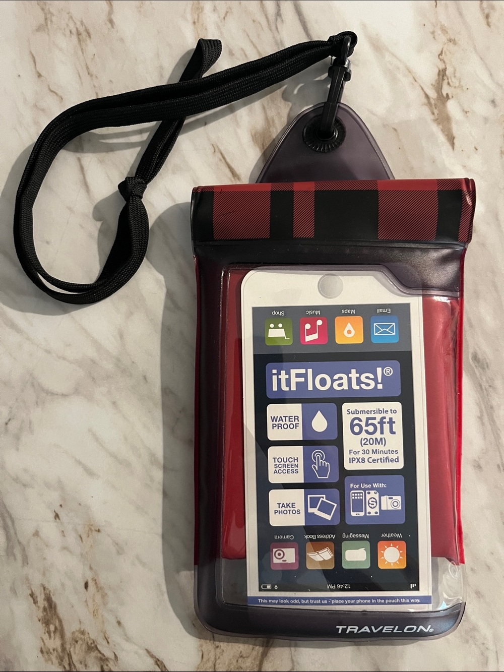 Travelon Waterproof It Floats! Phone Pouch